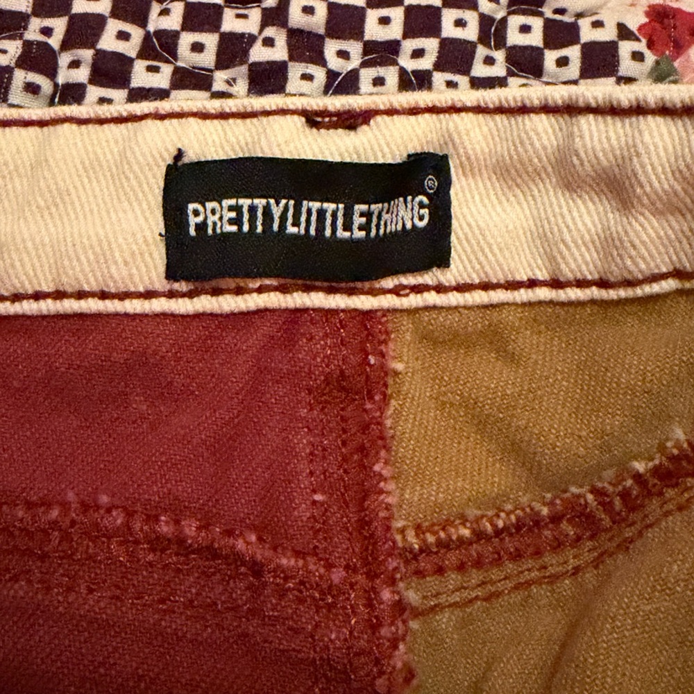 PrettyLittleThing Patch Work Jeans - image 6